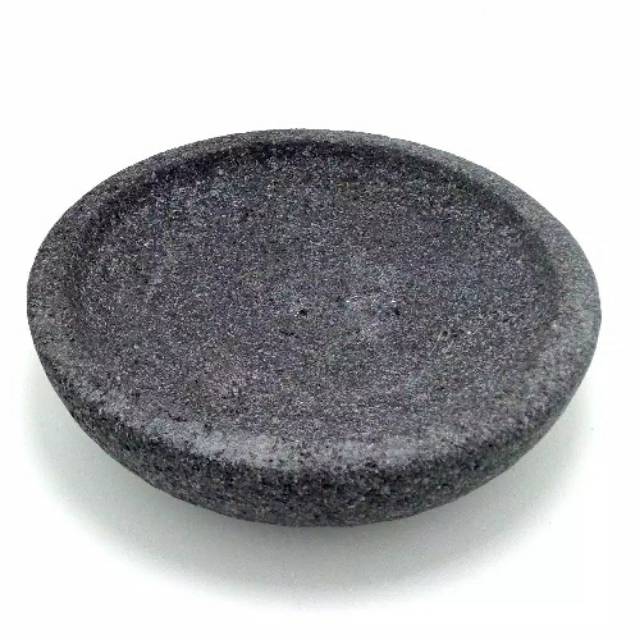 (17 cm) COBEK BATU MERAPI/COBEK BATU ASLI MAGELANG