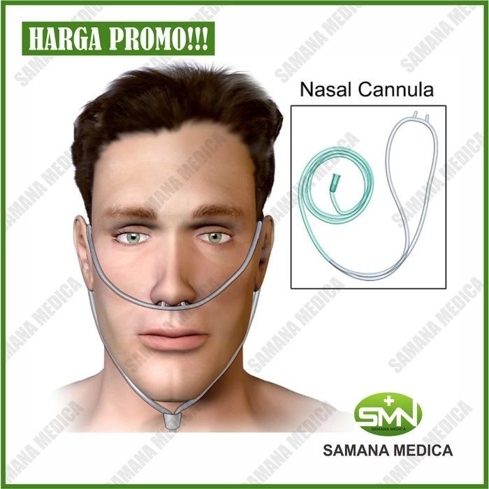 Selang Oksigen / Nasal Kanul / Prong / Cannula / Canul O2 Bayi Anak  Infant Child Oxygen REGULAR TIP