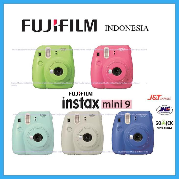 FUJIFILM KAMERA INSTAX MINI 9 CAMERA INSTAX PAKET STANDARD