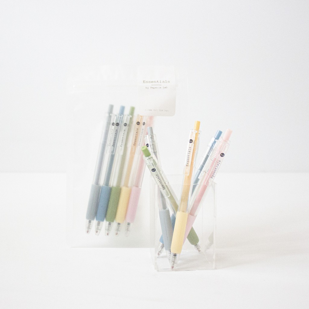 

Paperie Lab - Essentials Gel Ink Pen 0,5mm (Pack of 5)