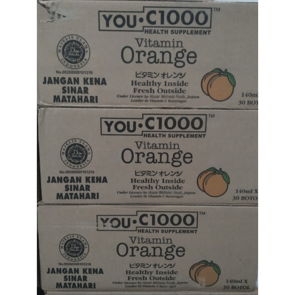 Ready Stok You C 1000 Vitamin U C 1000 Vit Harga Per Dus 30botol Shopee Indonesia
