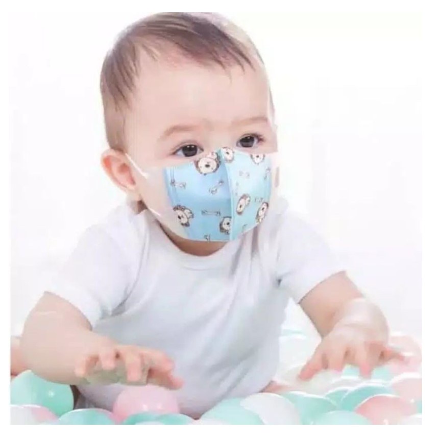 [1 PCS] Masker Anak Baby Balita Bayi 3ply Duckbill KN95 Chasa Masker anak Motif Ecer