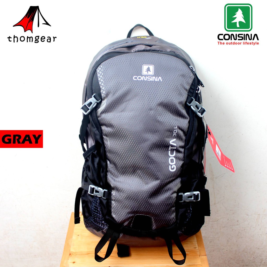 Thomgear Consina Gocta Free Raincover Tas Terlaris 30 Liter Tas Gunung Tas Sekolah Tas Kuliah