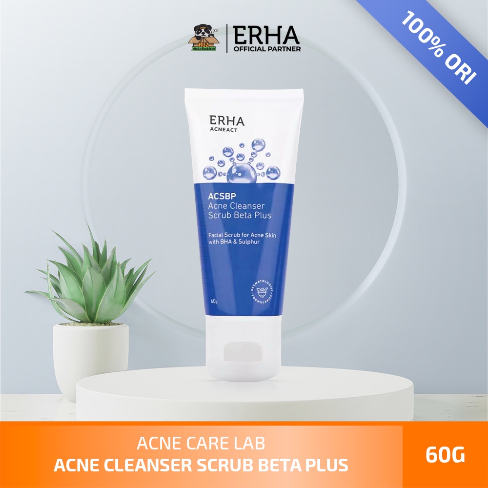 ERHA21 ERHA ACSBP Acne Cleanser Scrub Beta Plus 60gr