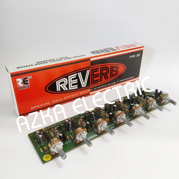 Unik Kit Echo Reverb 7 Potensio Murah