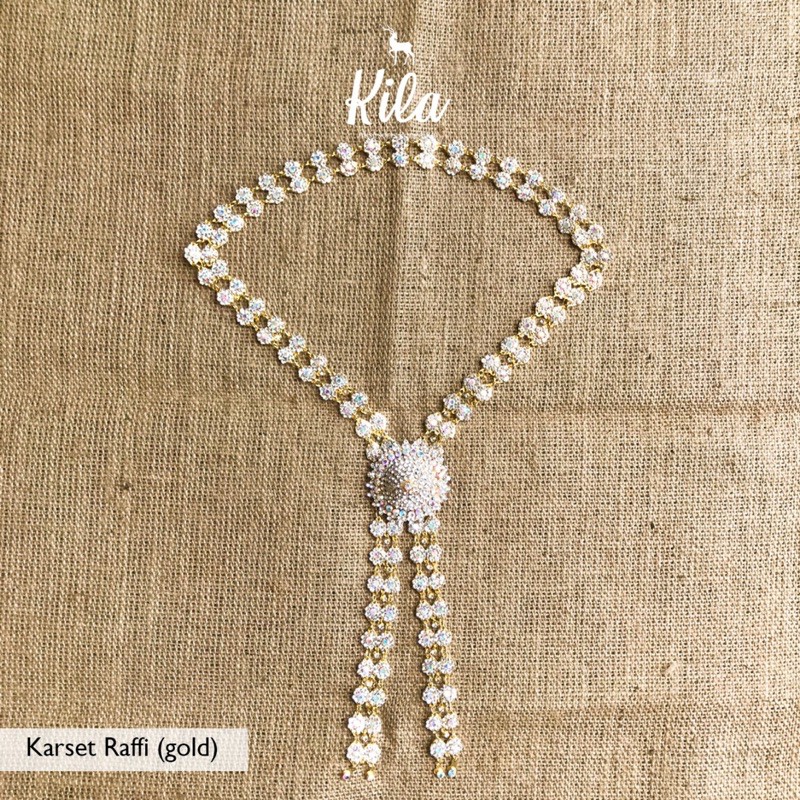 Karset Raffi / Kalung Pria Sunda Gold / Silver