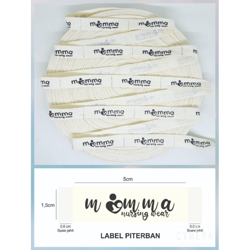

Label baju/ Label cotton piterban cocok untuk hijab / label murah berkualitas