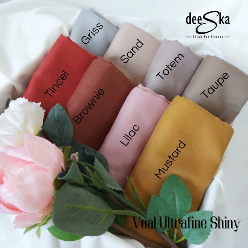 Deeska Shiny Voal Ultrafine / Paris Ultrafine
