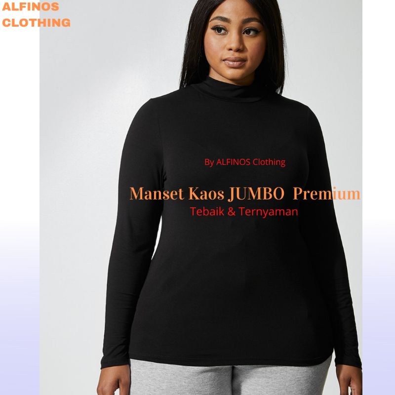 Manset Jumbo | Manset Kaos Jumbo | Manset Lengan Panjang Jumbo | Manset  Big Size Premium