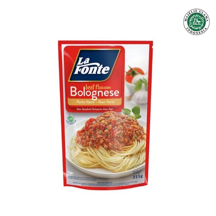 

LA FONTE PASTA SAUCE BOLOGNESE SAUS 315gr