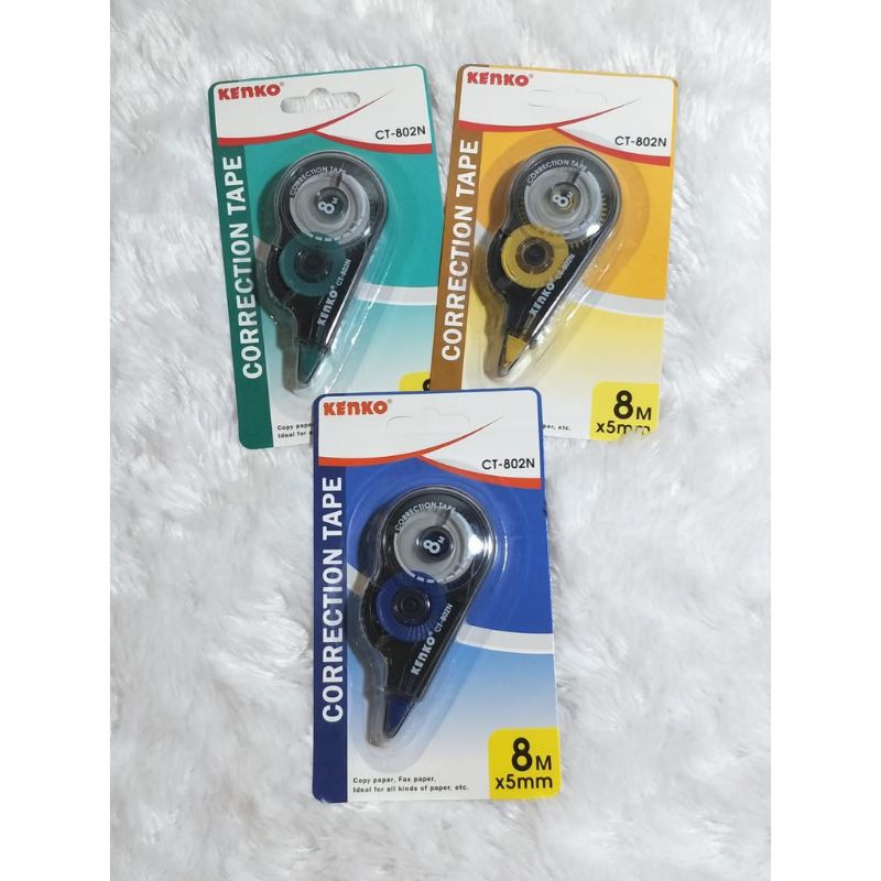 

Correction Tape/Stipo Kertas Kenko CT-802N per pcs