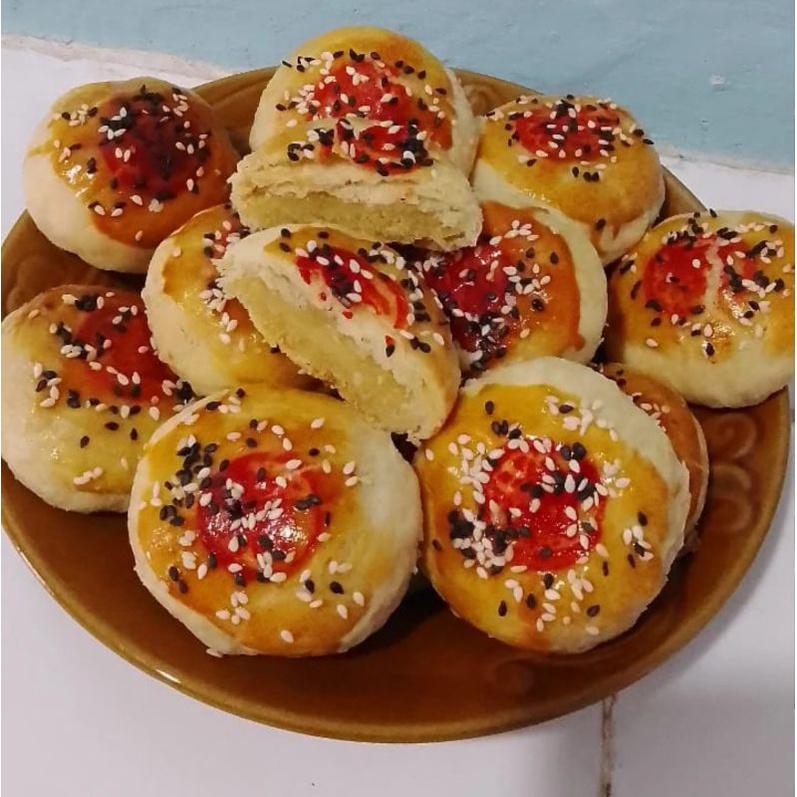 

Kue lap pia untuk 15 biji