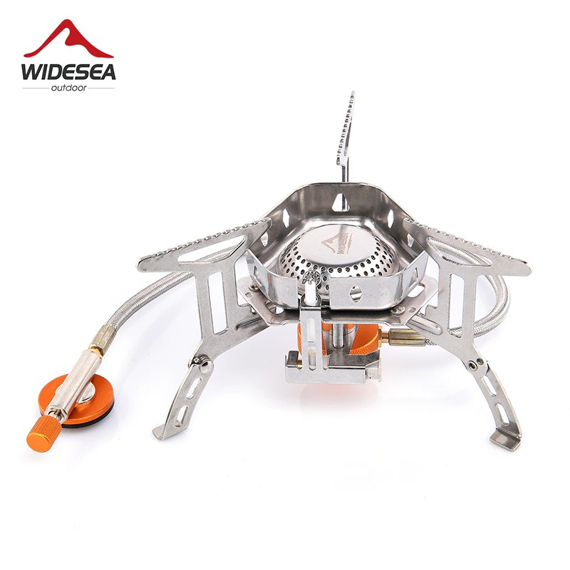 Widesea WSS-207 Windproof Foldable Camping Stove with Adapter -KOMPOR CAMPING ANTI ANGIN