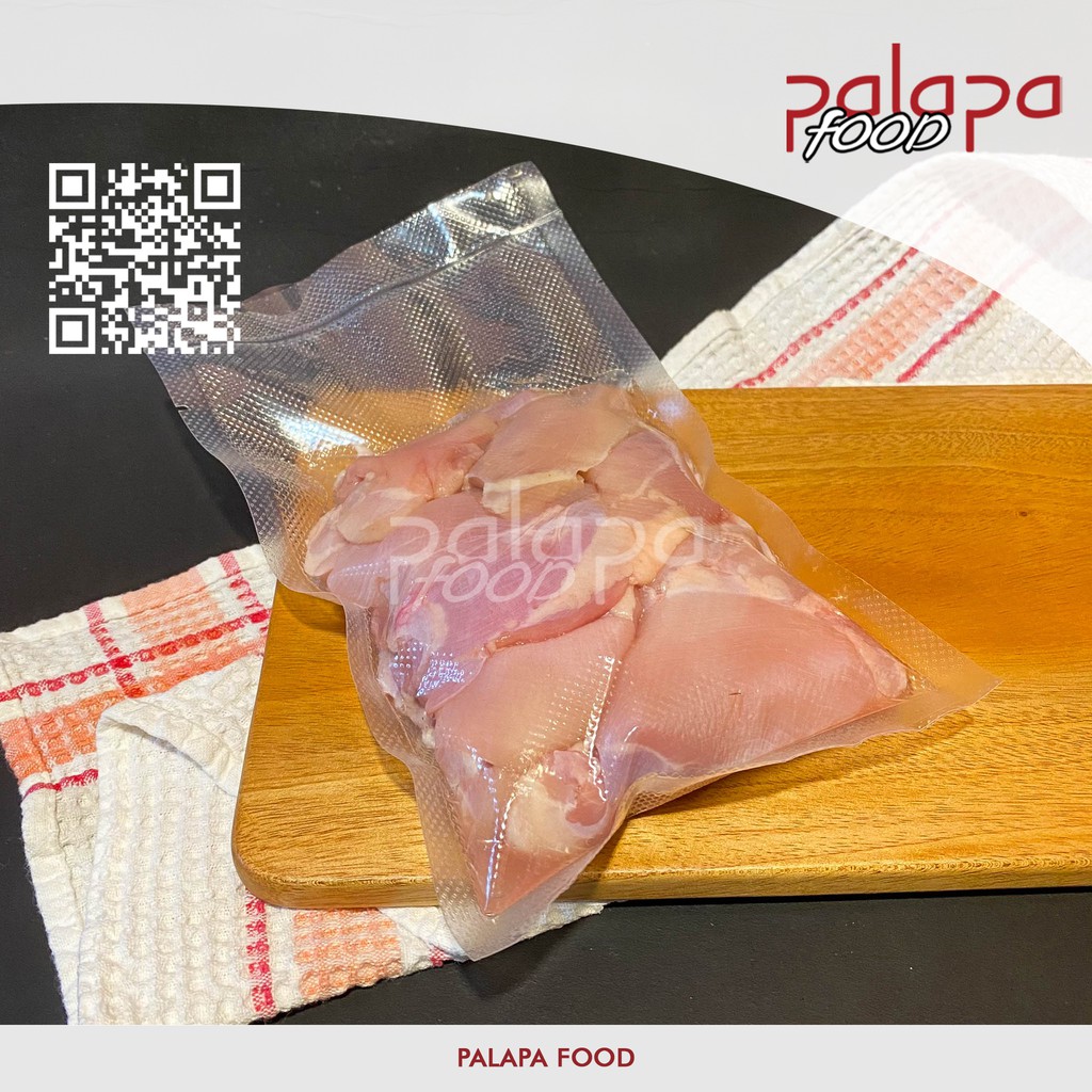 

FILLET PAHA Ayam Broiler/Boiler FROZEN (Tanpa Tulang & Kulit) / ½ Kg