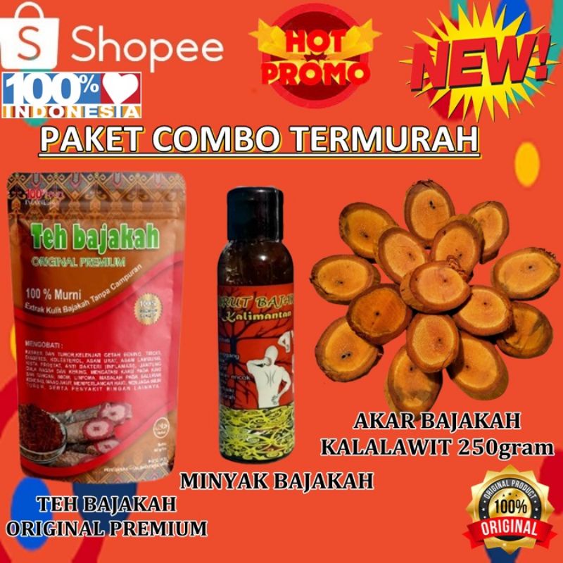 teh Bajakah / akar Bajakah / kayu bajakah original isi 15 sachet /minyak urut bajakah /minyak  gosok