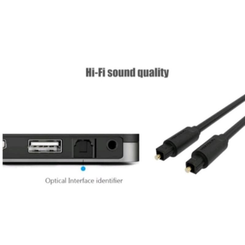 Kabel Optikal Optic Home Theater Speaker Ke TV Led Audio Optik Optical