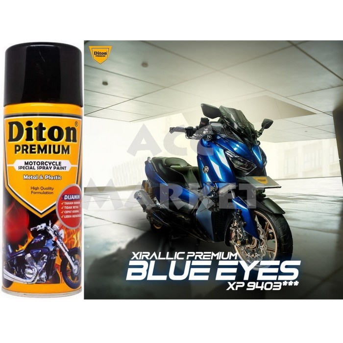 Pilox Diton Premium Pilok Pylox Biru Xirallic Blue Eyes 9403