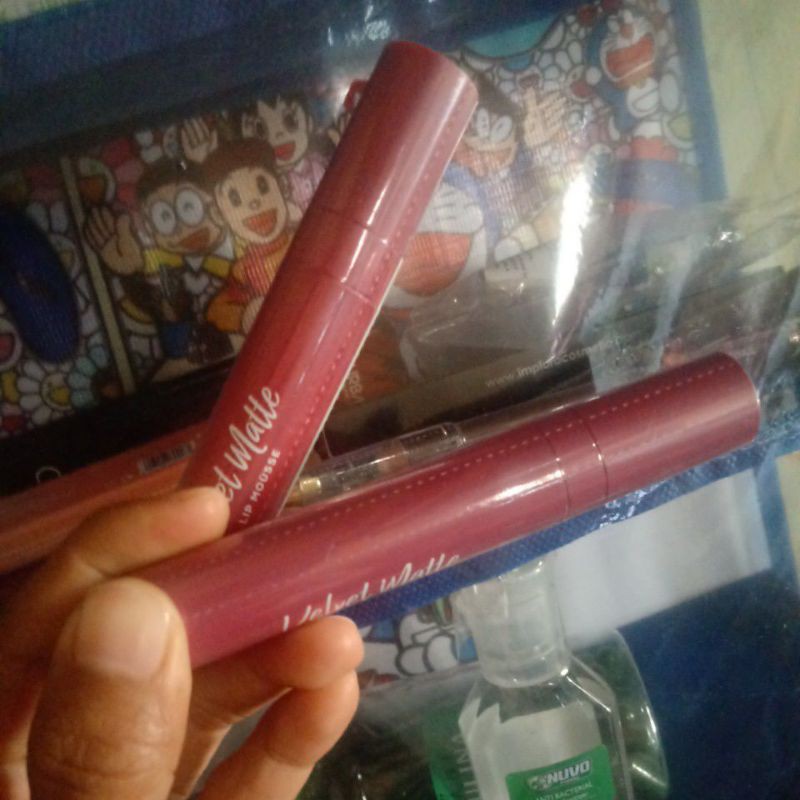 lipstik velvet matte wardah