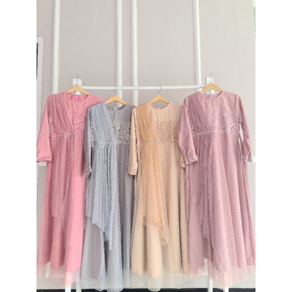 GAMIS BROKAT TILE READY Shopee Indonesia
