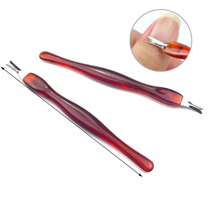 1PC Stainless CUTICLE PUSHER NAIL ART PENDORONG KUTIKULA