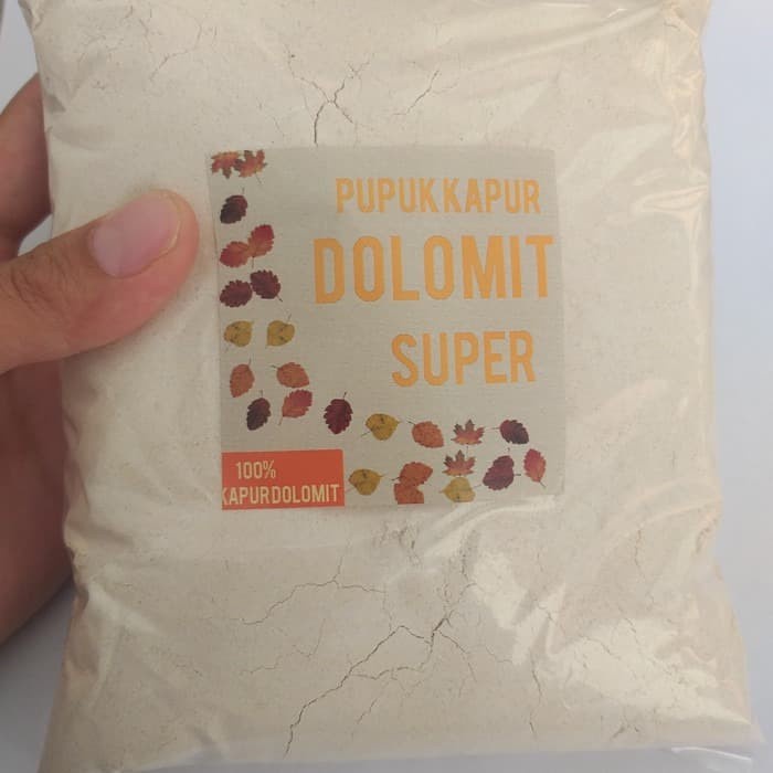 Pupuk kapur Dolomit 1KG mengatur keasaman tanah menaikan pH tanah