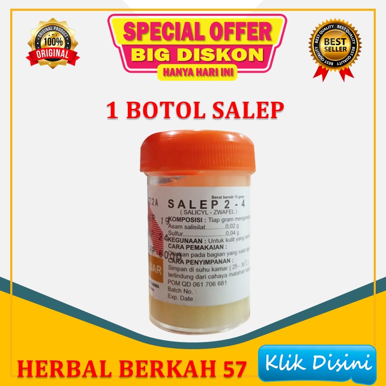 Salep Obat Gatal Eksim Kering Basah Menahun Paling Ampuh Kurap Kudis Selangkangan Jamur Kulit Gatel-HARGA 1 BOTOL