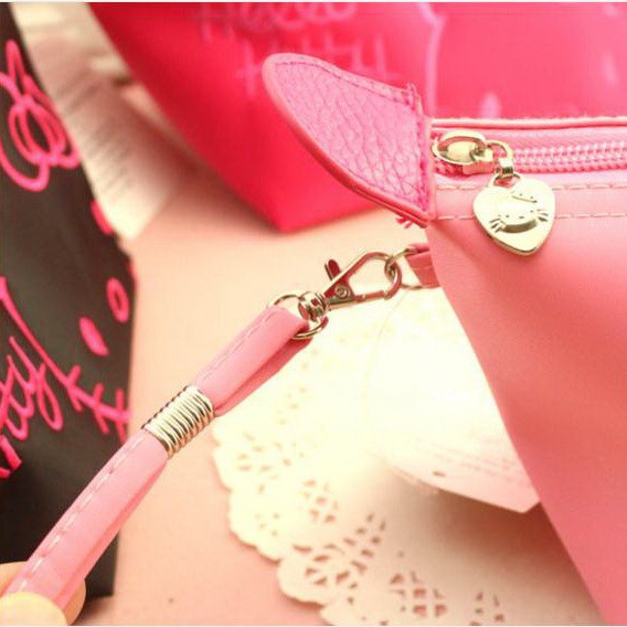 IMURA | Tas Dompet Kosmetik Hk Bordir (Cosmetic Pouch) tempat make up IMPOR