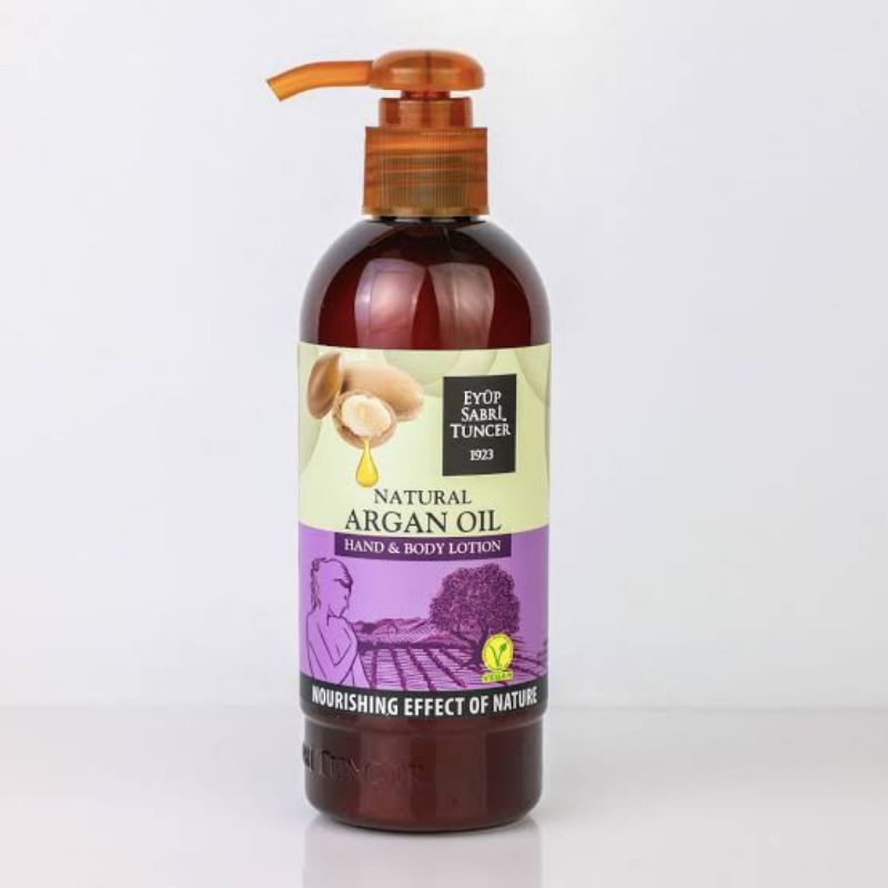 Argan Maroko Body Lotion Natural Argan Oil (Hand & Body Lotion) made in Turki