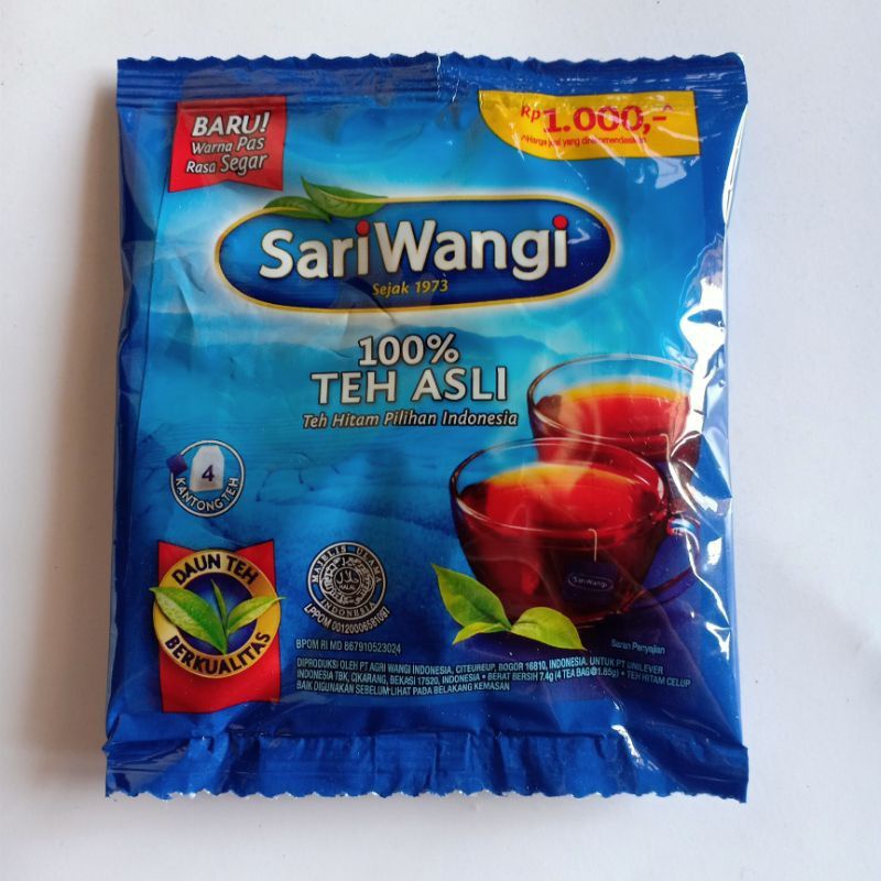 

SARIWANGI 100% DAUN TEH HITAM ASLI INDONESIA