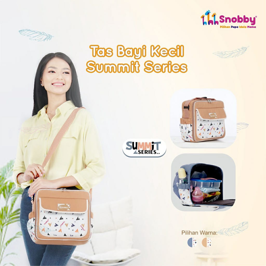 Snobby TPT6273 Tas Bayi Kecil Summit Series Saku Print