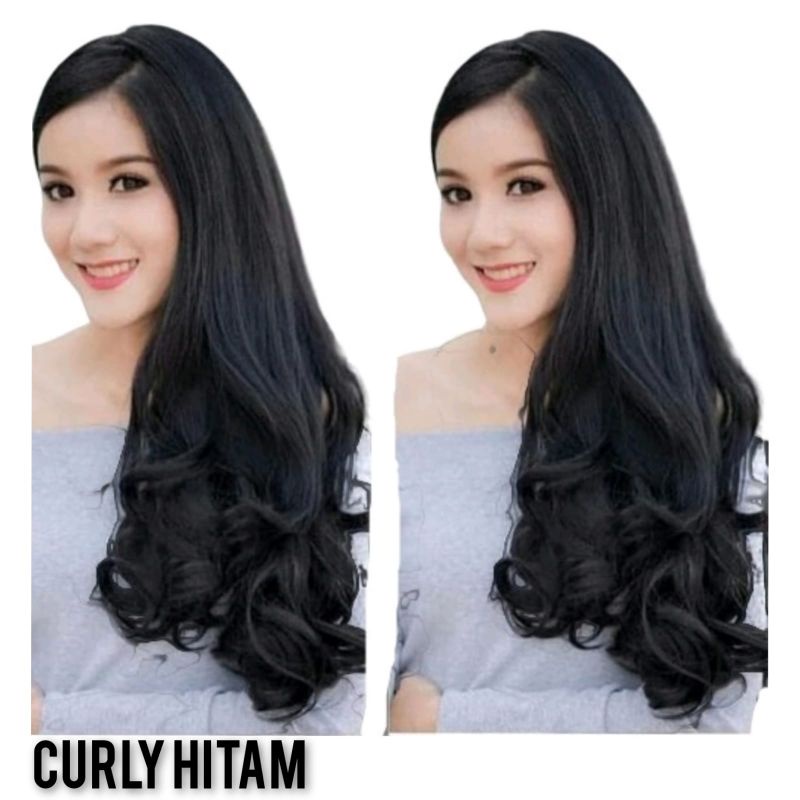 HAIR CLIP HR BEAUTY/RAMBUT PALSU SINTETIS