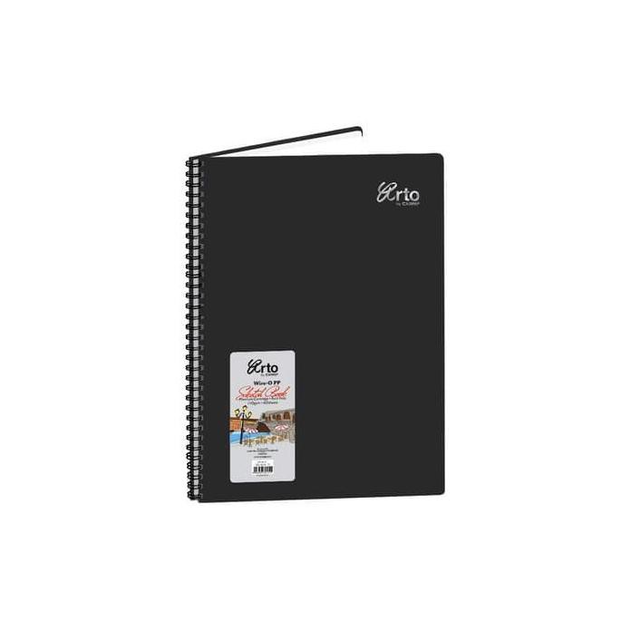 

ARTO A4 WIRE-O SKETCH BOOK PP COVER 110 GSM 120 PAGES