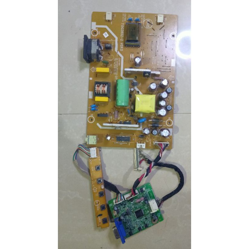 psu dan modul monitor wearnes WX16W