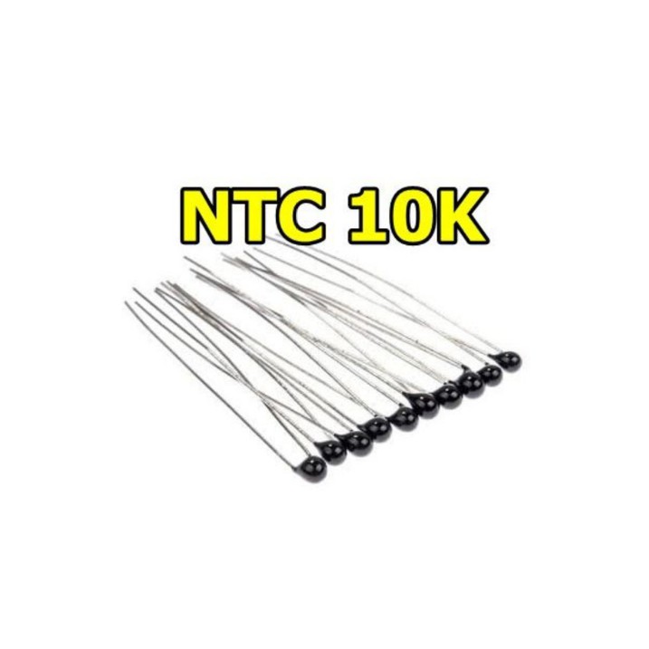 NTC MF52-103 thermistor Sensor Suhu 10K Ohm Thermal Resistor teliti 1%