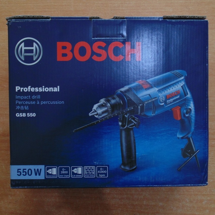 Mesin Bor Listrik 13mm BOSCH GSB 550 Mesin Bor Listrik BOSCH 13mm