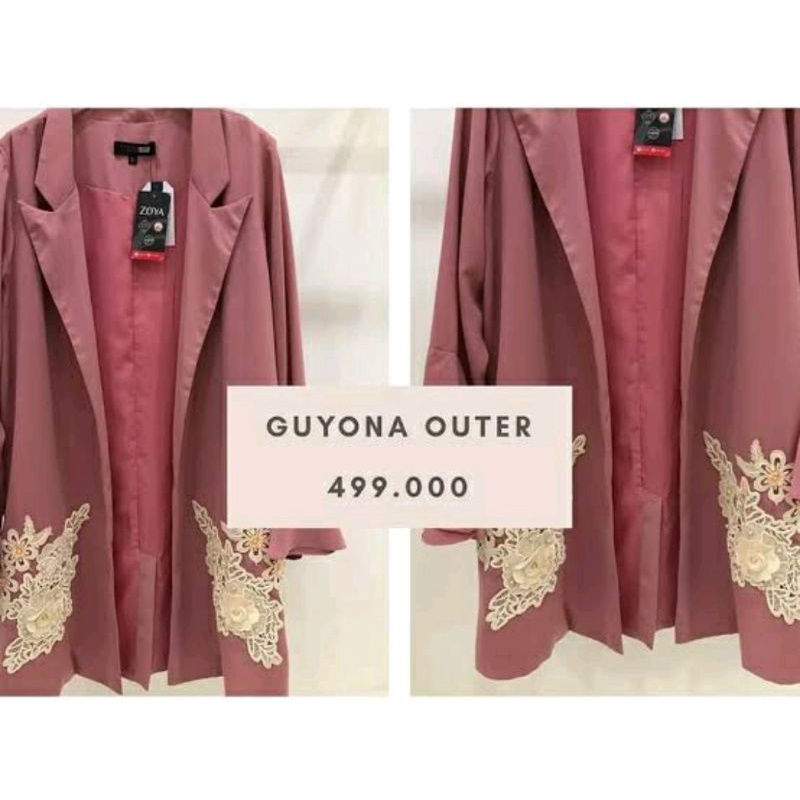 ZOYA OUTER JACKET GUYONA OUTER by ZOYA (COD)