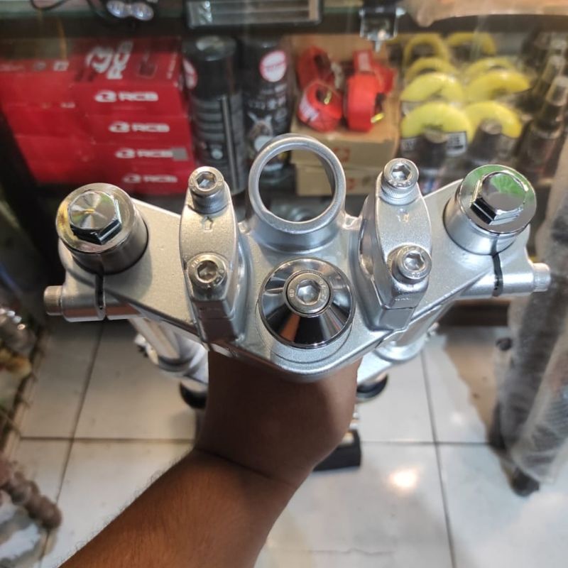 skok depan ninja shockbreaker depan ninja R RR pnp honda cb gl mp tiger rx king by gorila-3
