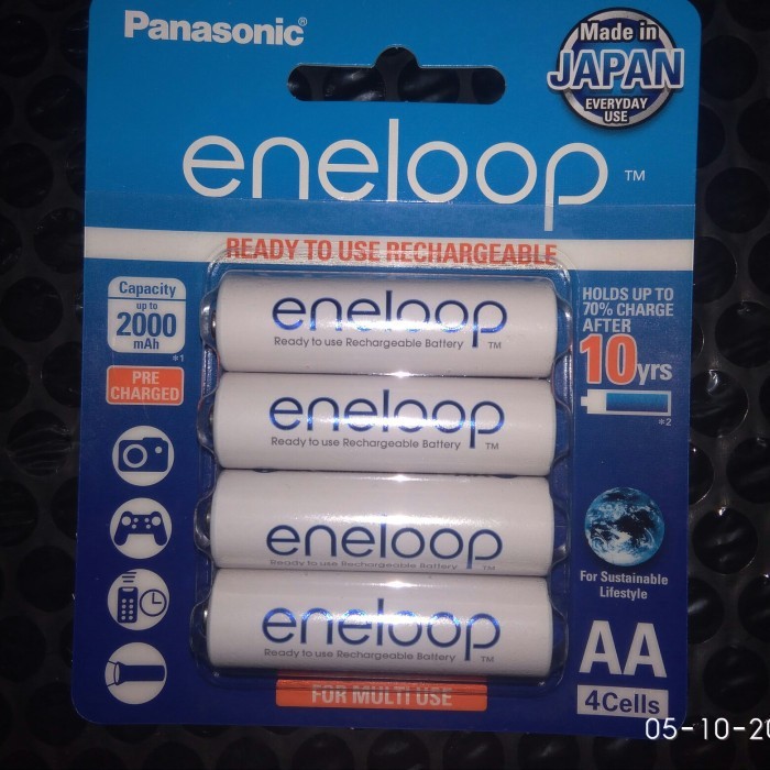 Baterai Panasonic Eneloop AA 2000mAh - 4Pcs battery