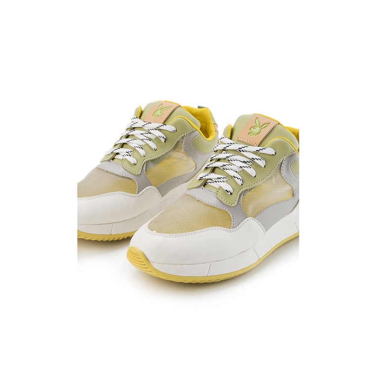 SEPATU SNEAKER PLAYBOY WANITA ORIGINAL CASUAL KETS ASLI KUNING PLW17