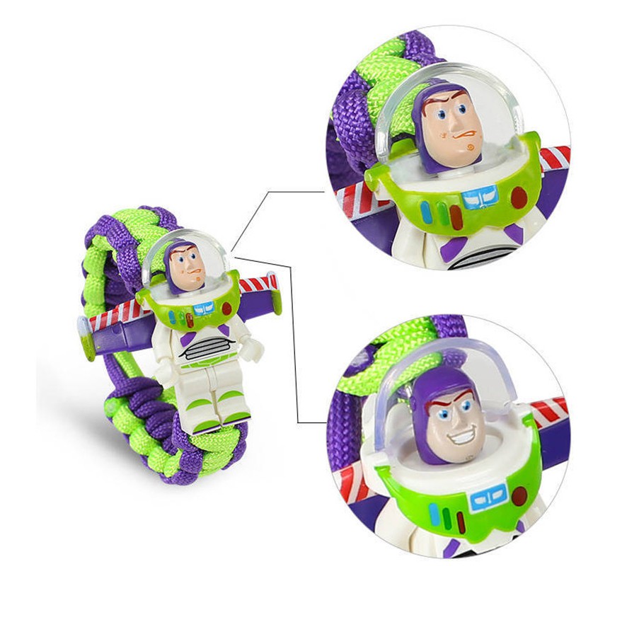 Buzz Lightyear Gelang Blok Action Figure Marvel Avengers Pasangan Sahabat Lego Gelang Blok Bangunan Mainan Untuk Hadiah Chidlren