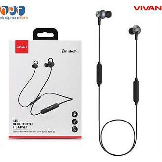 Jual Vivan Headset Earphone Bluetooth S15 Waterproof Magnetic Stereo - Original Promo