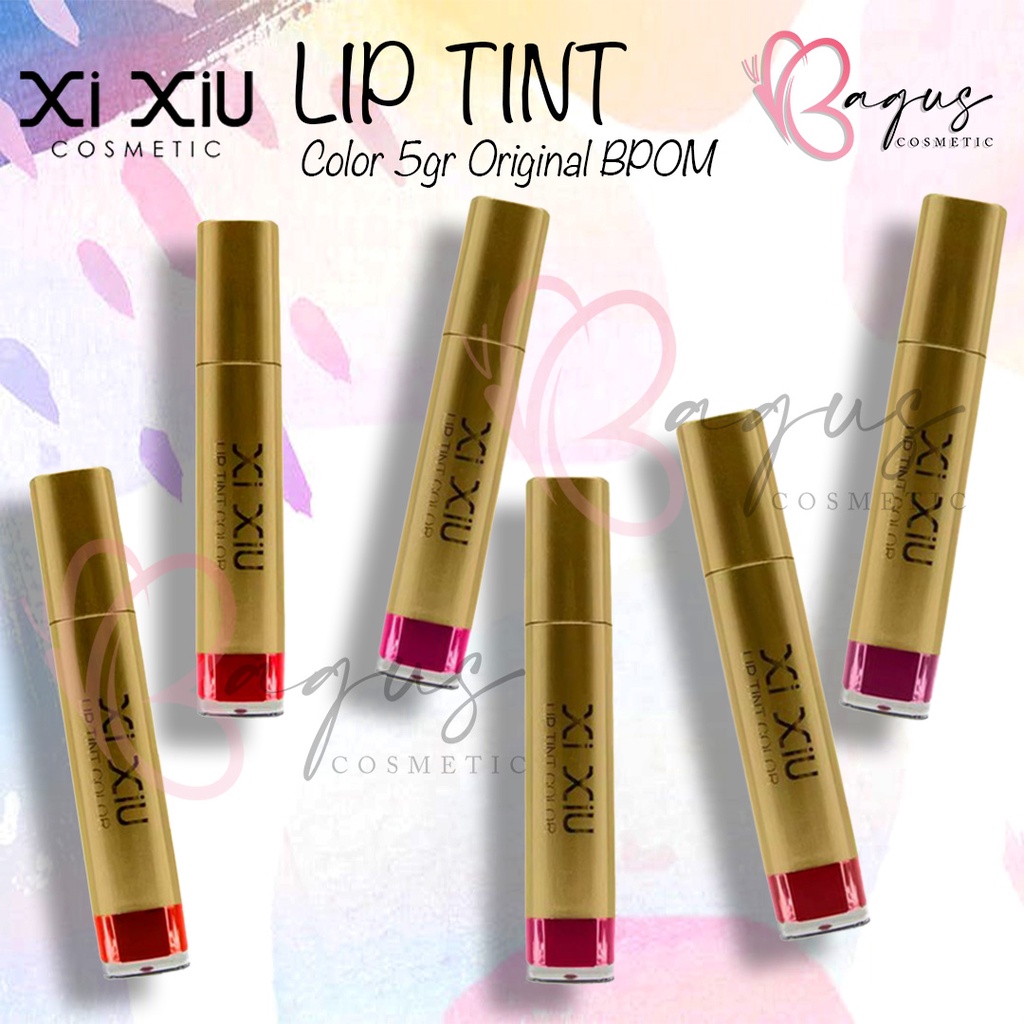 ⭐BAGUS⭐ XI XIU DARK WONDER LIPTINT COLOR 5GR ORIGINAL BPOM / LIP TINT XI XIU