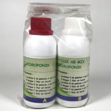 AB Mix Cair (Pupuk/Nutrisi Hidroponik Sayuran Daun)