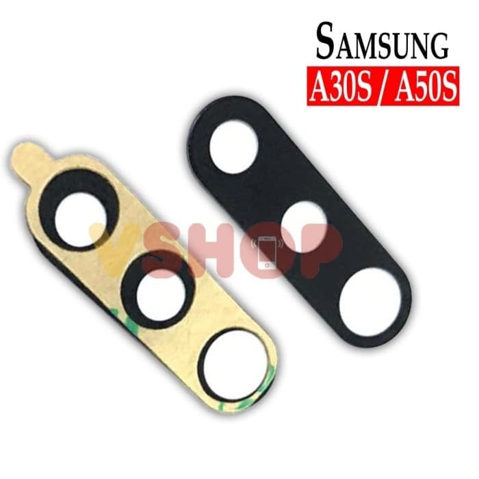 Lensa kamera kaca kamera belakang Samsung A30s A307