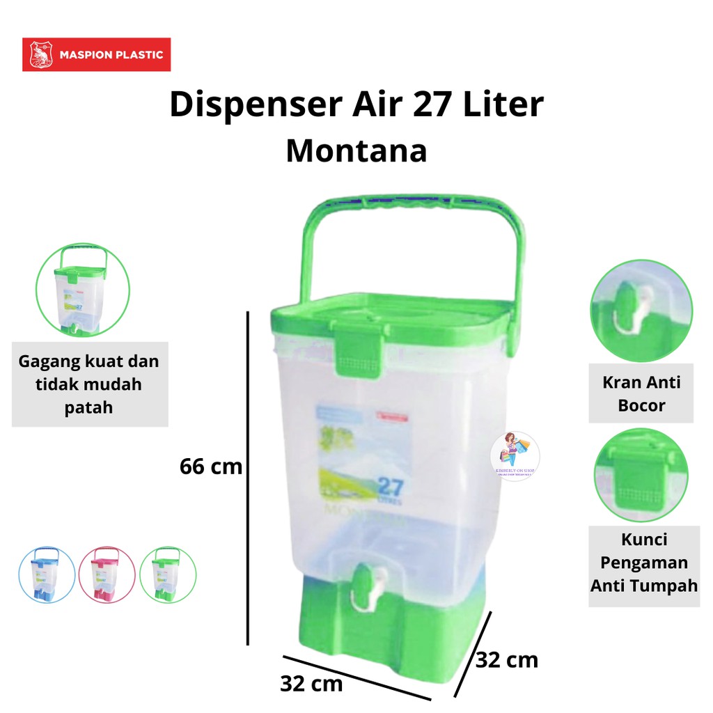 Dispenser Air Minum Montana 27 Liter Maspion