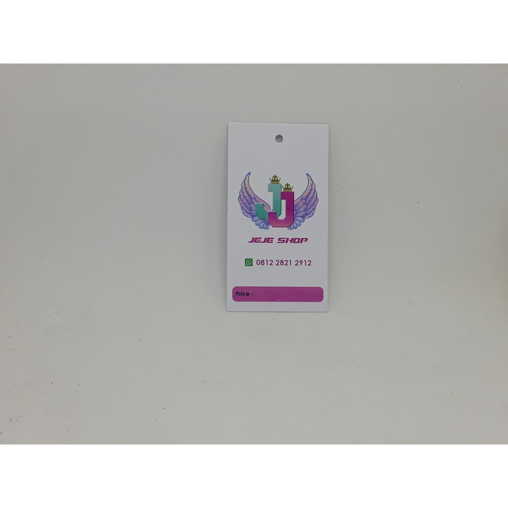 

500pcs Hantang Label 2 sisi Free Desain 1