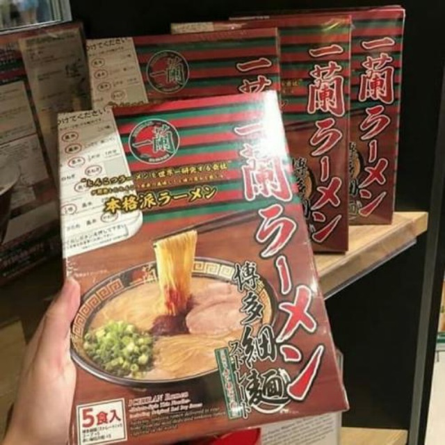 

READY STOCK! Ichiran Ramen Straight or Curly !