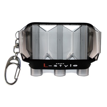 Dart L-STYLE Krystal ONE Black Dart Case - Simple, Sleek and Customizable