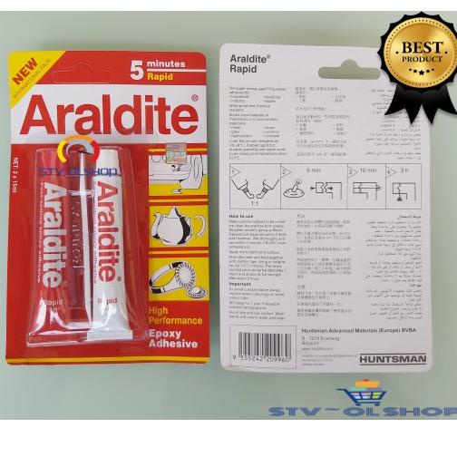 

Terbaik Lem Araldite Merah 5 menit Rapit 15 ml .,