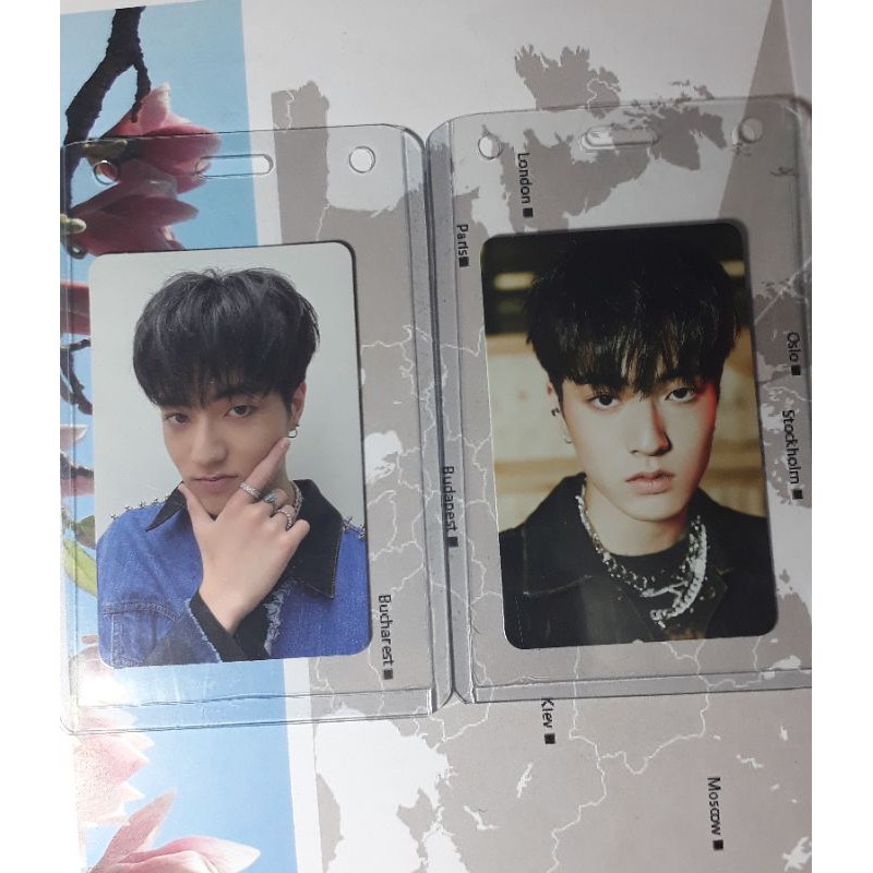 photo card pc haruto selfie concept treasure chapter 1 one black version